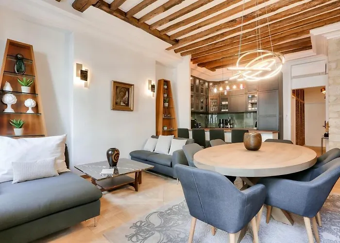 Luxurious 3bd With 3br And Ac Apartman Párizs