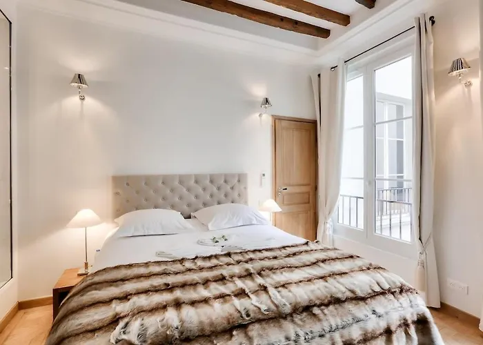 Apartman Luxurious 3bd With 3br And Ac Párizs